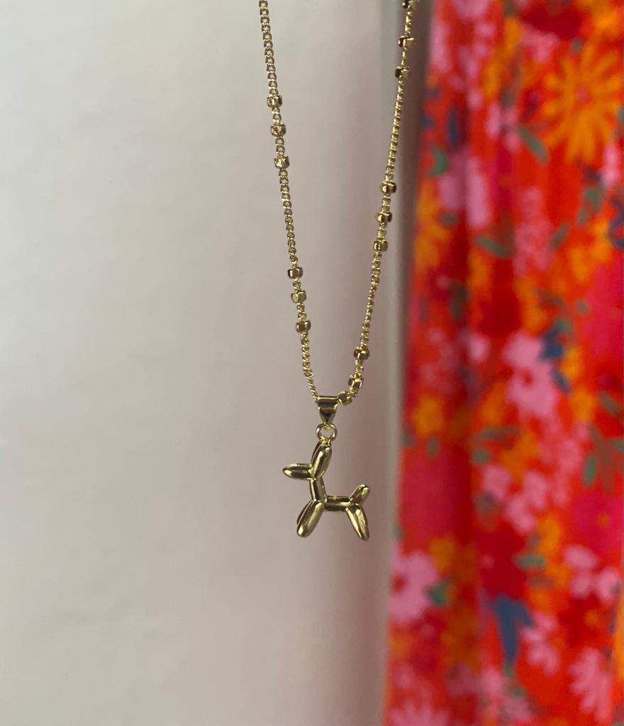 Dog Balloon Necklace