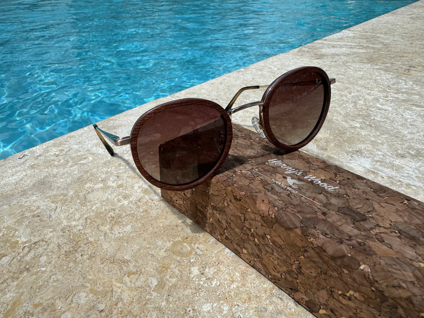 Humami Walnut Wood Rosegold