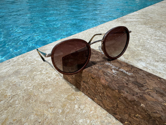 Humami Walnut Wood Rosegold