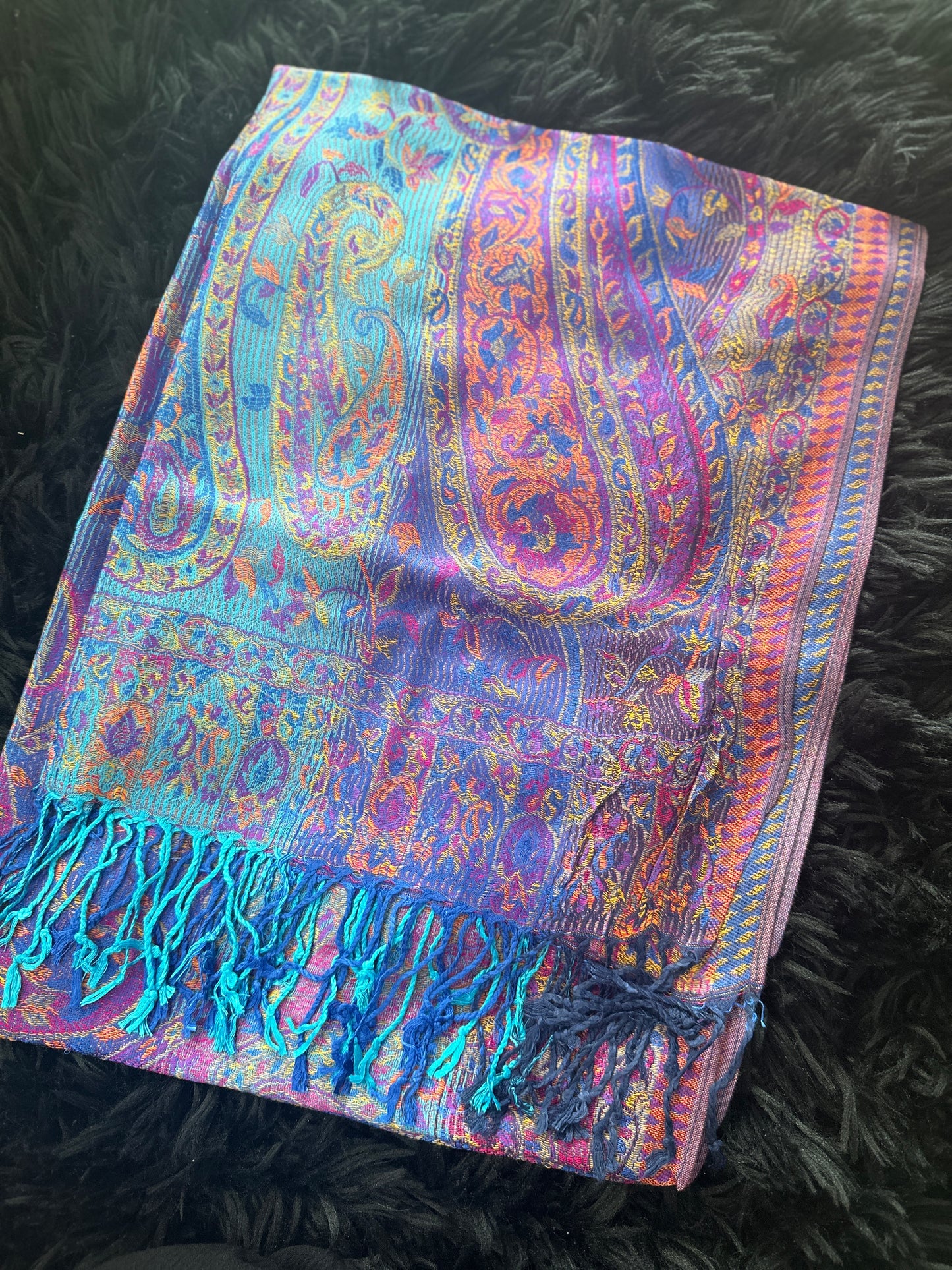 Pashmina Bright Blue