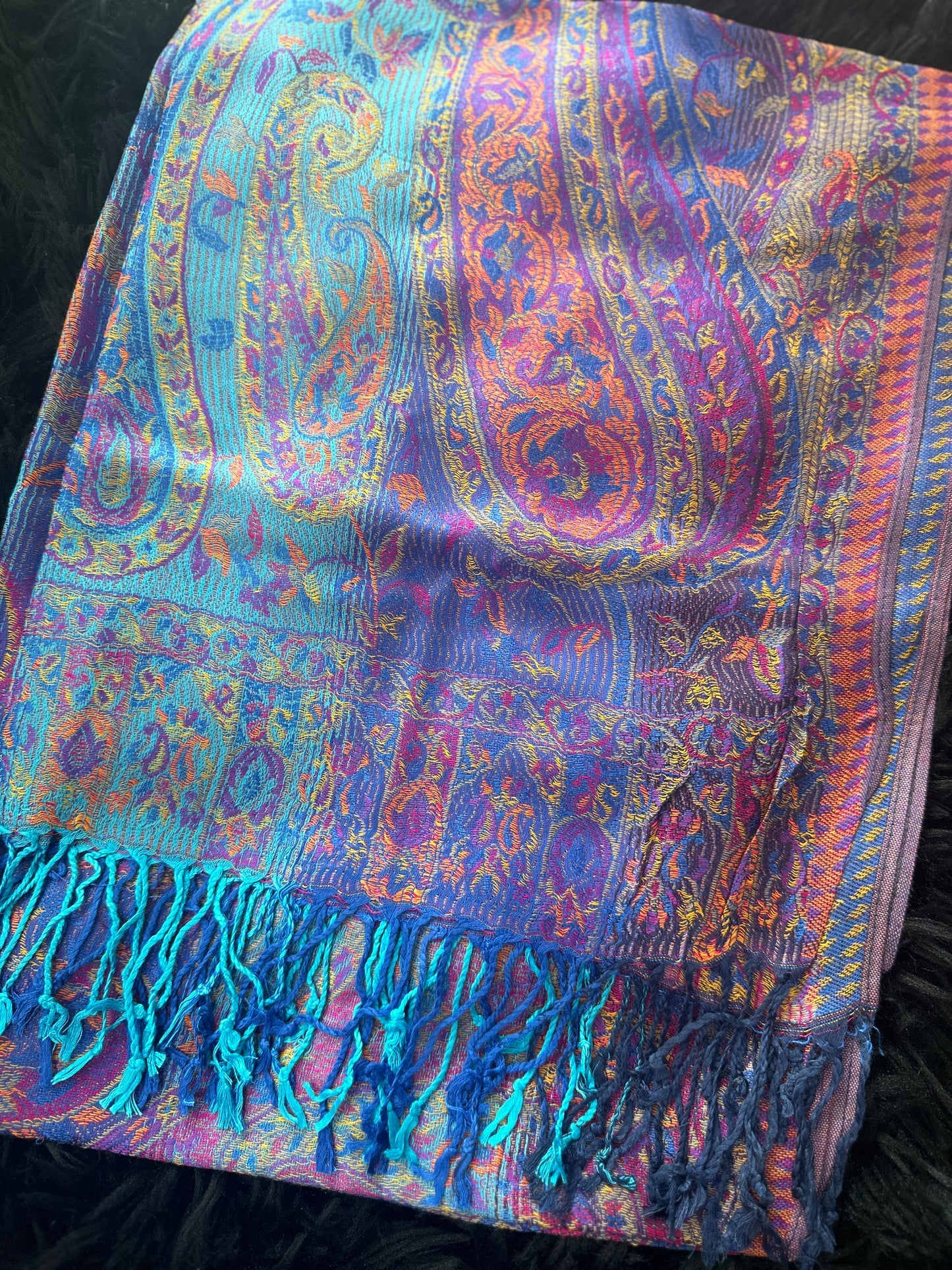 Pashmina Bright Blue