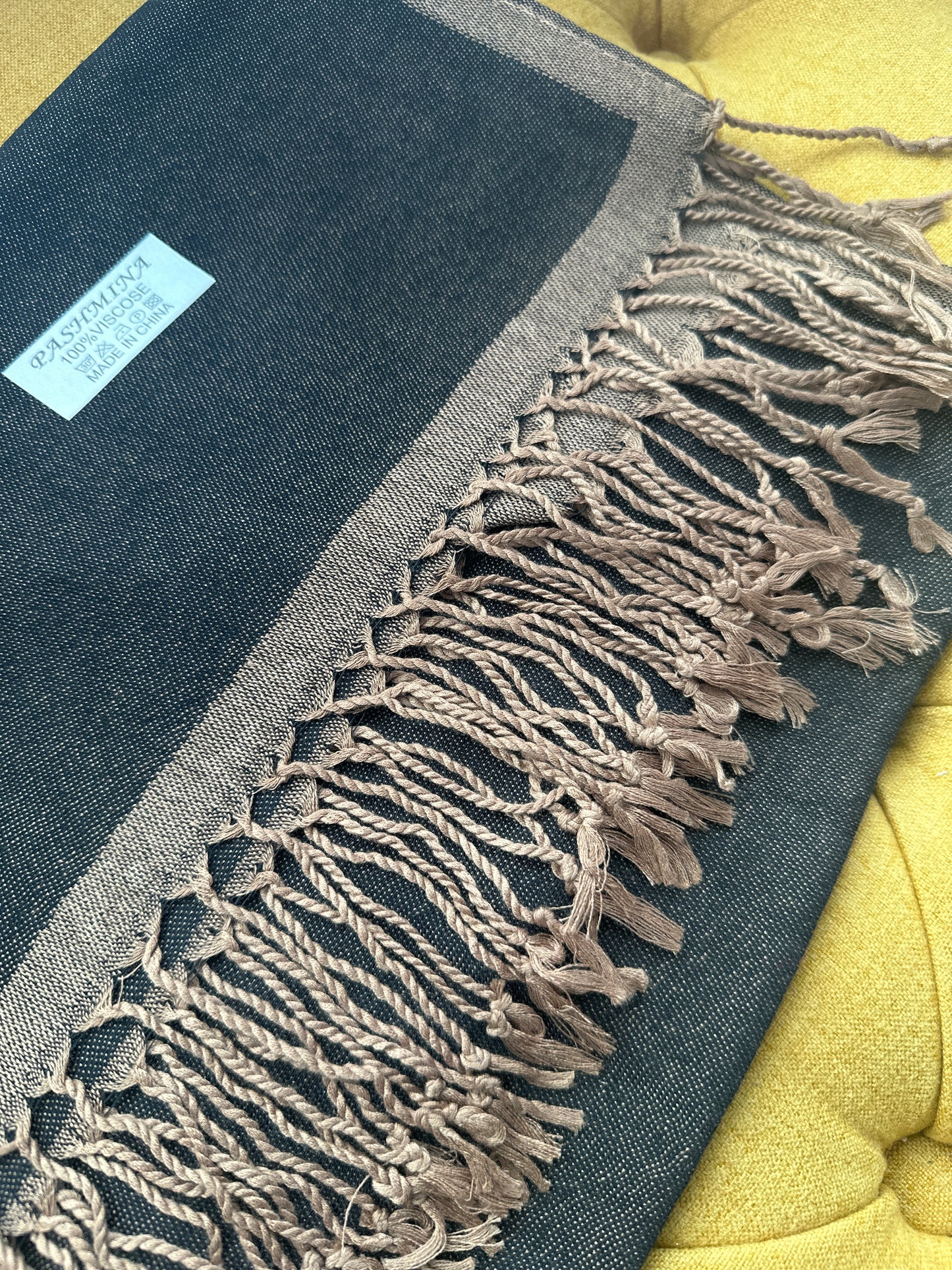 Pashmina Black & Brown