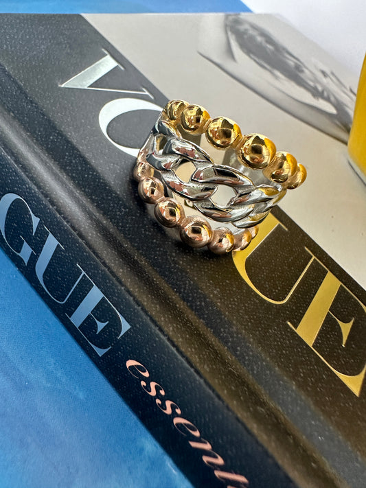 3 colored Ring