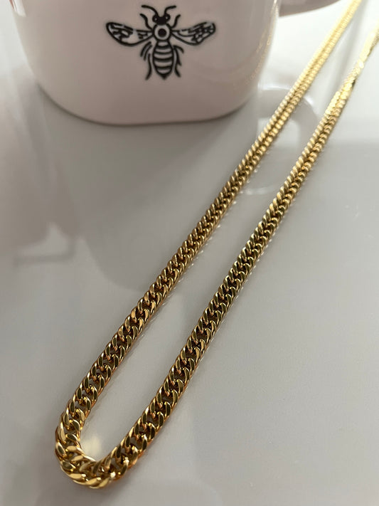 Men’s Long Gold Necklace