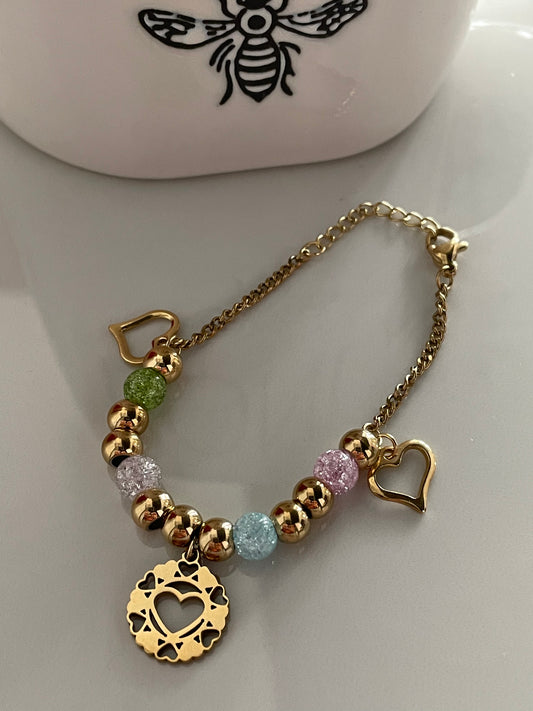 Colored Stone Heart