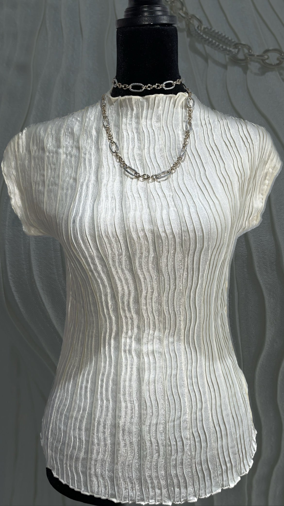 Pleated Glamour Top