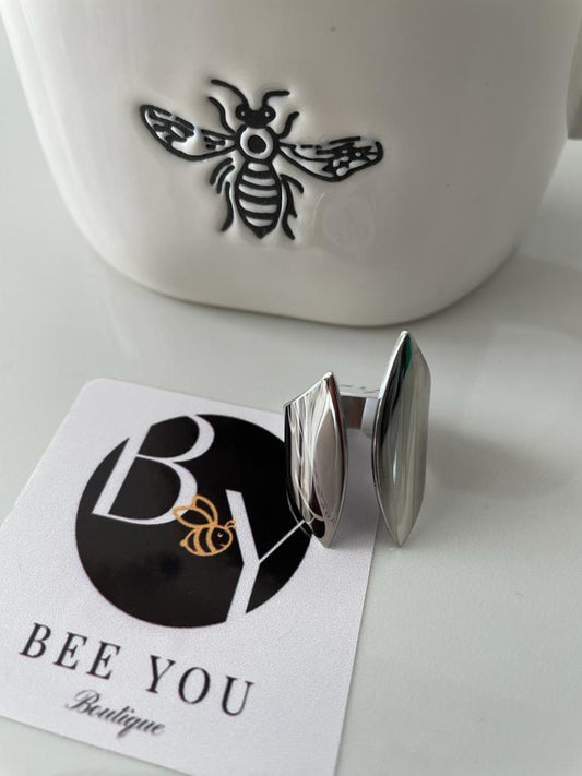 Split Silver Ring