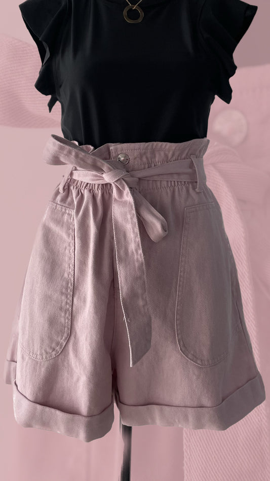 Mesmerize Old Rose Shorts